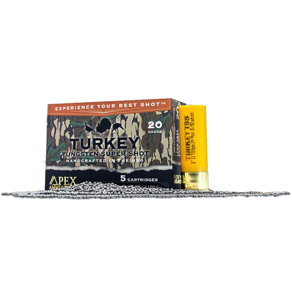 Apex Turkey TSS Greenleaf 20 Gauge 3 in / 3 in #9 / 10 1-5/8 oz