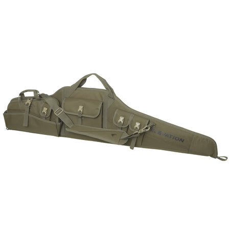 Elevation Peak Rifle/Pistol Case Combo Ambush Green 48 in. Case & 13.5 in. Rug
