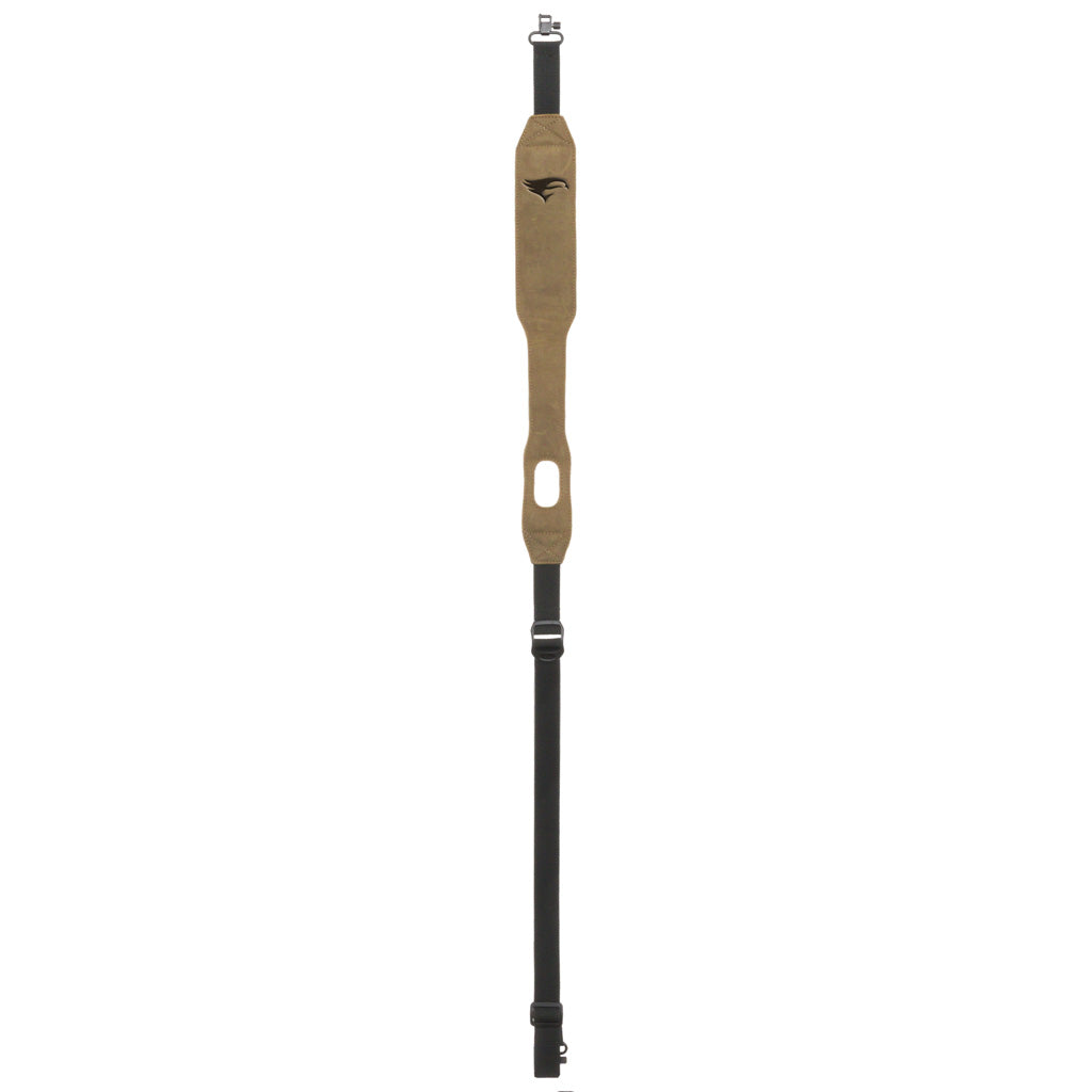 Elevation Refined Leather Gun Sling Buckskin with Thumb Hole