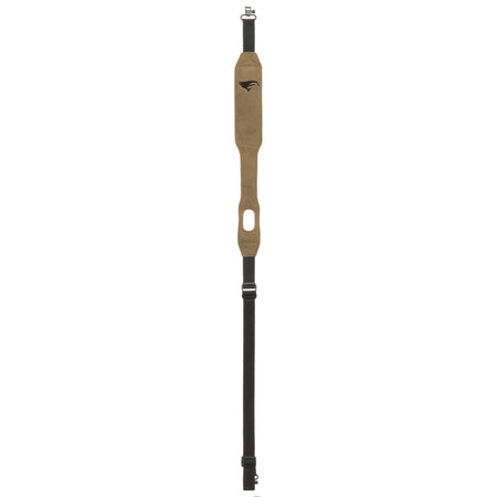 Elevation Refined Leather Gun Sling Buckskin with Thumb Hole