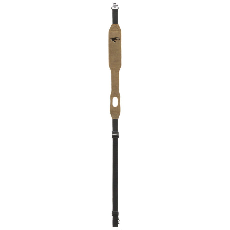 Elevation Refined Leather Gun Sling Buckskin with Thumb Hole