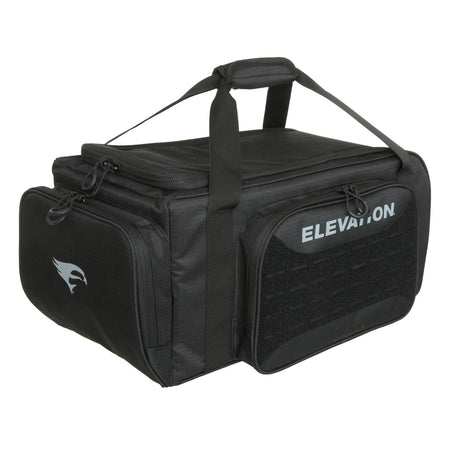 Elevation Tailwind Range Bag with Pistol Sleeve Black and Fold-out Gun Mat