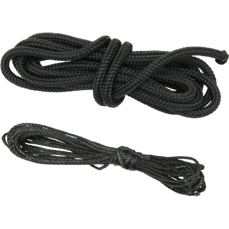 October Mountain Loop & Serving Bowstring Repair Kit Black 3ft/6ft