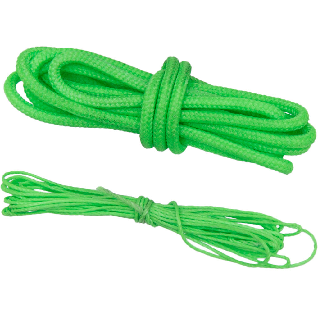 October Mountain Loop & Serving Bowstring Repair Kit Flo Green 3ft/6ft