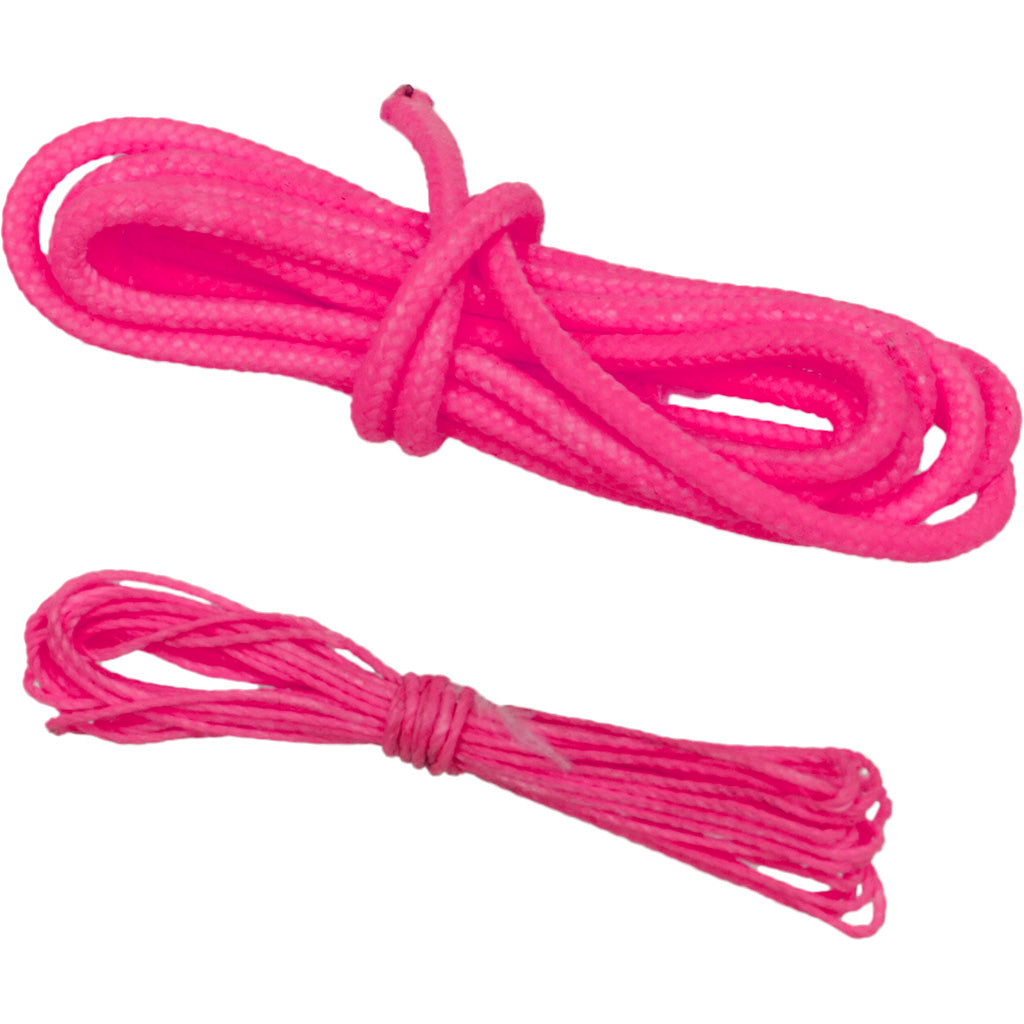 October Mountain Loop & Serving Bowstring Repair Kit Flo Pink 3ft/6ft