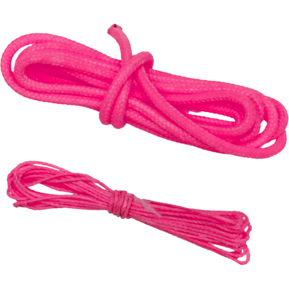 October Mountain Loop & Serving Bowstring Repair Kit Flo Pink 3ft/6ft