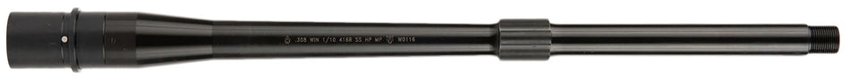 Ballistic Advantage BABL308019PQ Premium Series 308 Win 16" Threaded Hanson Midlength AR-10 Barrel Black QPQ CrMoV Steel