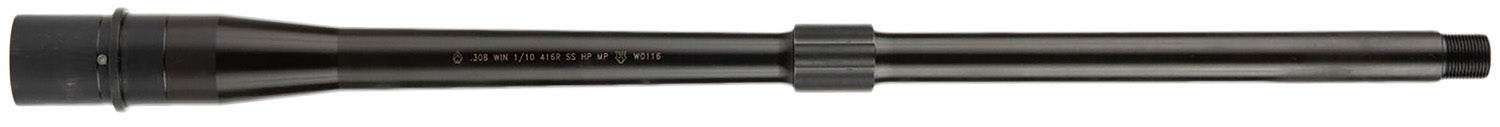 Ballistic Advantage BABL308021PQ Premium Series 308 Win 18" Threaded Hanson Profile Midlength AR-10 Barrel Black QPQ CrMoV