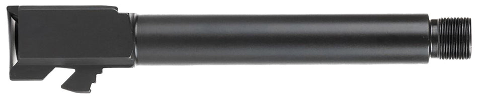 Ballistic Advantage BAPSG175T1Q Premium Series 9mm Luger Glock 17 Gen 5 Fluted Threaded Pistol Barrel Black QPQ Stainless