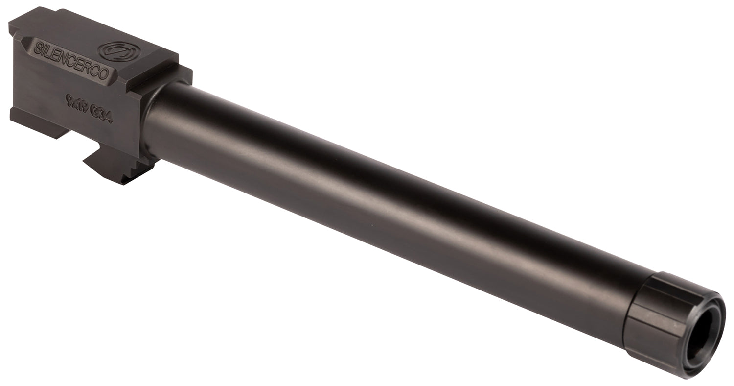 SilencerCo AC860 Threaded Barrel 5.80" 9mm Luger, Black Nitride, Fits Glock 34 Gen 1-4