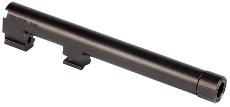 SilencerCo AC2291 Threaded Barrel 5.30" 9mm Luger, Black Nitride, Beretta 92FS/M9