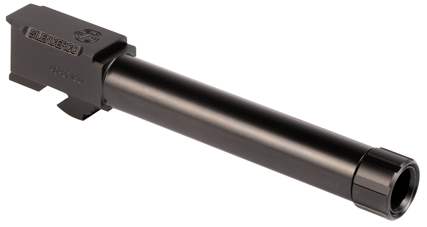 SilencerCo AC863 Threaded Barrel 5.30" .45 ACP, Black Nitride, Fits Glock 21 Gen3