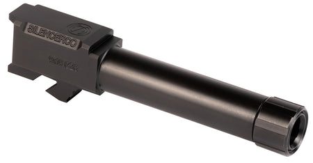 SilencerCo AC1329 Threaded Barrel 3.70" 9mm Luger Black Nitride, Fits Glock 26 Gen 1-5