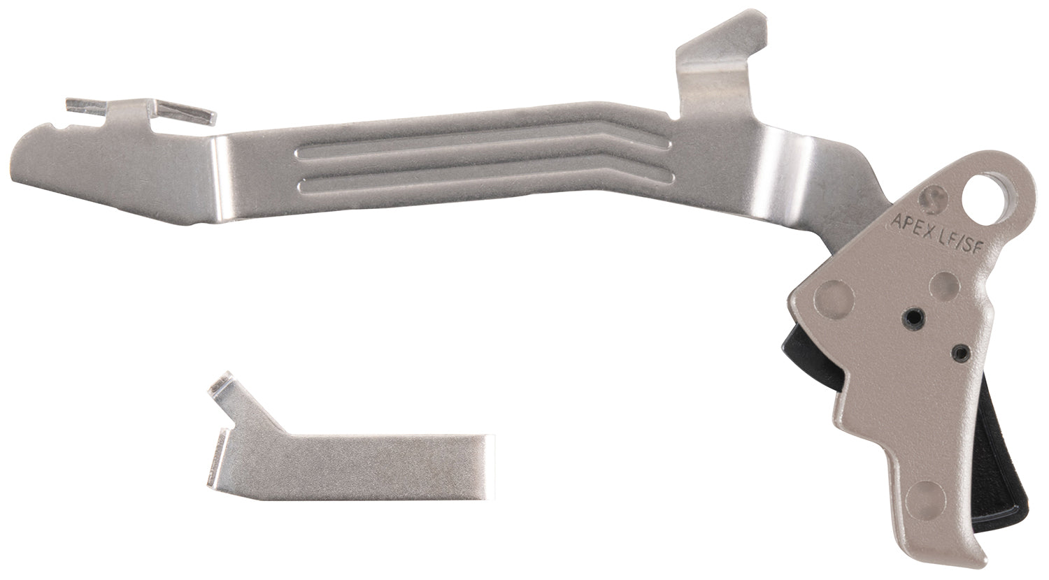 Apex Tactical 102P117FDE Polymer Action Enhancement Slim FDE Drop-In Trigger for Glock 43/43X/48