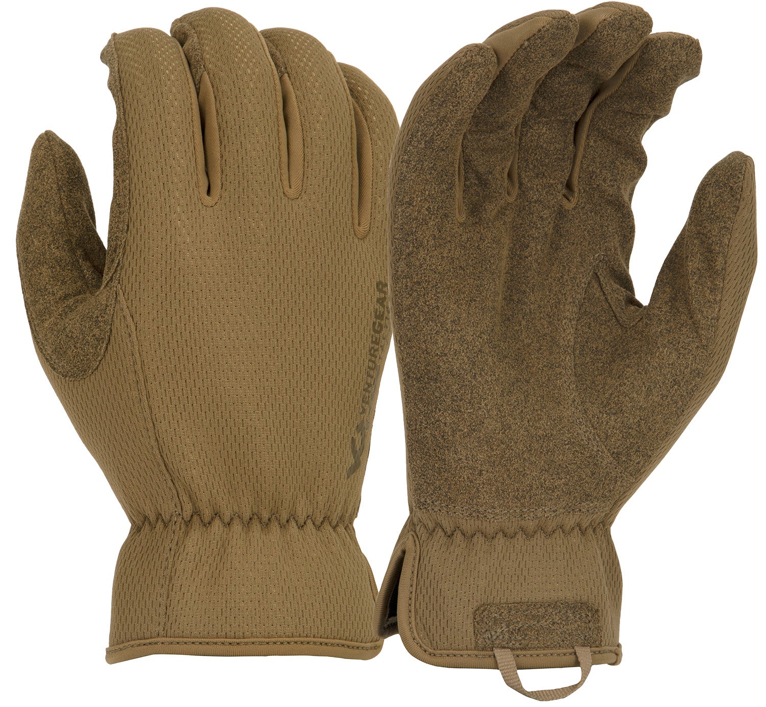 Pyramex VGTG20TM Medium-Duty Operator Gloves Tan Synthetic Leather Size Medium
