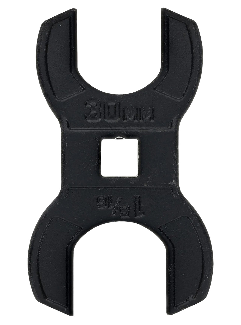 Wheeler AR-15/LR308 Barrel Nut Crowfoot Wrench, 1-1/8 and 1-1/4 inch, Black Hardened Steel