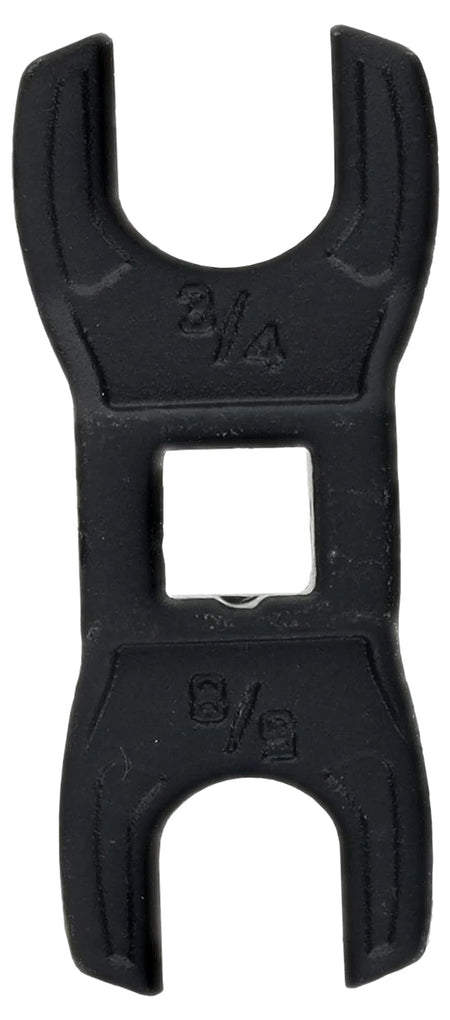 Wheeler 1199465 Muzzle Device and Buffer Tube Crowfoot Wrench, Black Steel