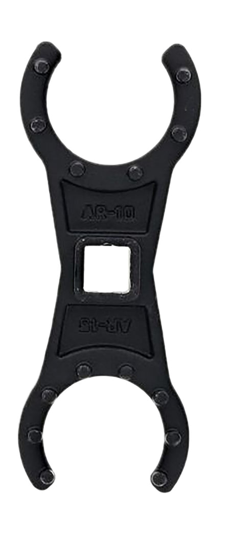 Wheeler 1199464 Mil-Spec Barrel Nut Crowfoot Wrench, Black Steel