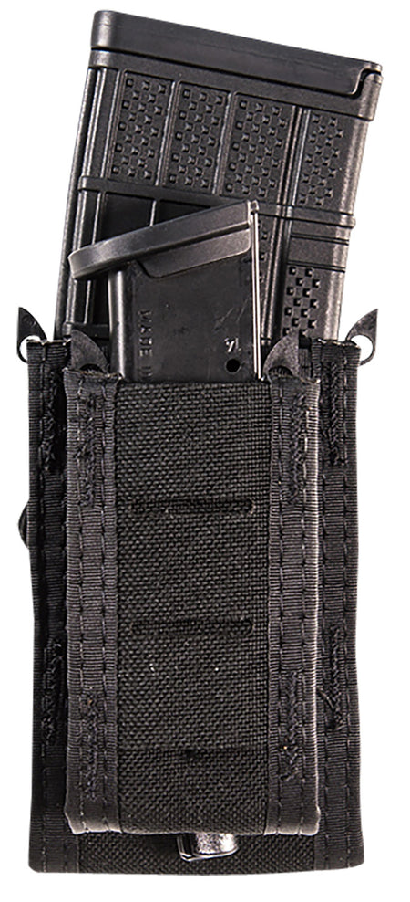 High Speed Gear 41DD00BK TACO Double Decker Mag Pouch Black Nylon MOLLE Mount