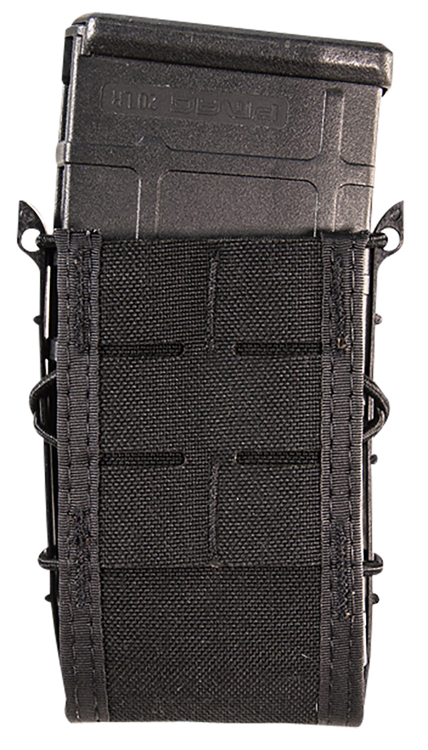 High Speed Gear 41TA00BK TACO Duty Single Rifle Mag Pouch Black Nylon MOLLE & 2" Belt