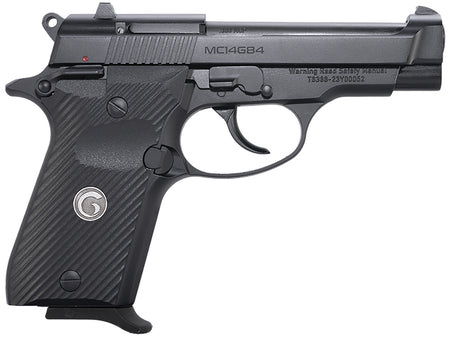 EAA GIRSAN 390825 MC14G84 380 ACP 13+1 3.80" Black Steel Barrel, Black Serrated Steel Slide, Black Aluminum Frame w/Beavertail, Black Polymer Grip