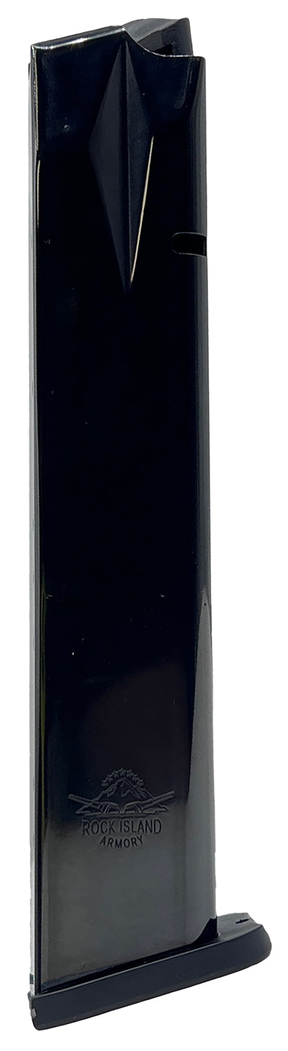 Rock Island 5417329 RIA5.0 Extended Magazine 26rd 9mm Luger Black Steel