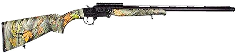 ATI G410NMD23C Nomad 410 Gauge Break Open 3" 1rd 23" Vent Rib, Black Barrel/Folding Rec, Camo Synthetic Furniture, Fiber Optic Sight, 2 Chokes