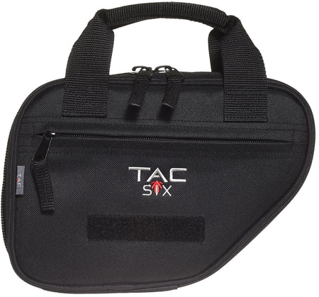 Tac Six 10940 Battalion Single Handgun Case 10 Inch Black Neoprene