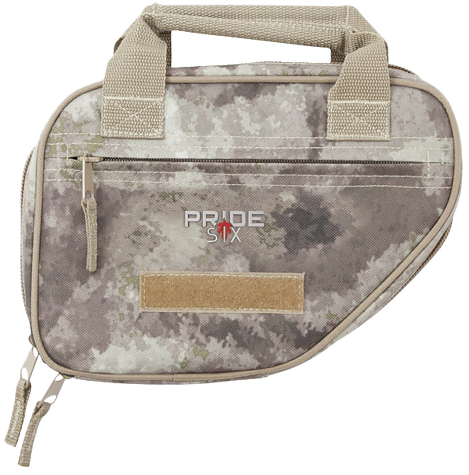 Tac Six 10941 Battalion Single Handgun Case 10 Inch Tan A-TACS AU Neoprene