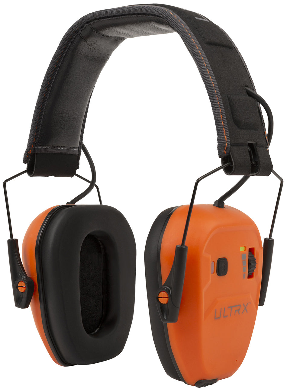 Allen ULTRX Bionic Bluetooth Electronic Earmuffs 22 dB Orange Hearing Protection