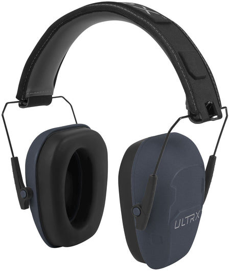 Allen ULTRX Shield Passive Earmuffs 23 dB NRR Navy Slim Profile Adult