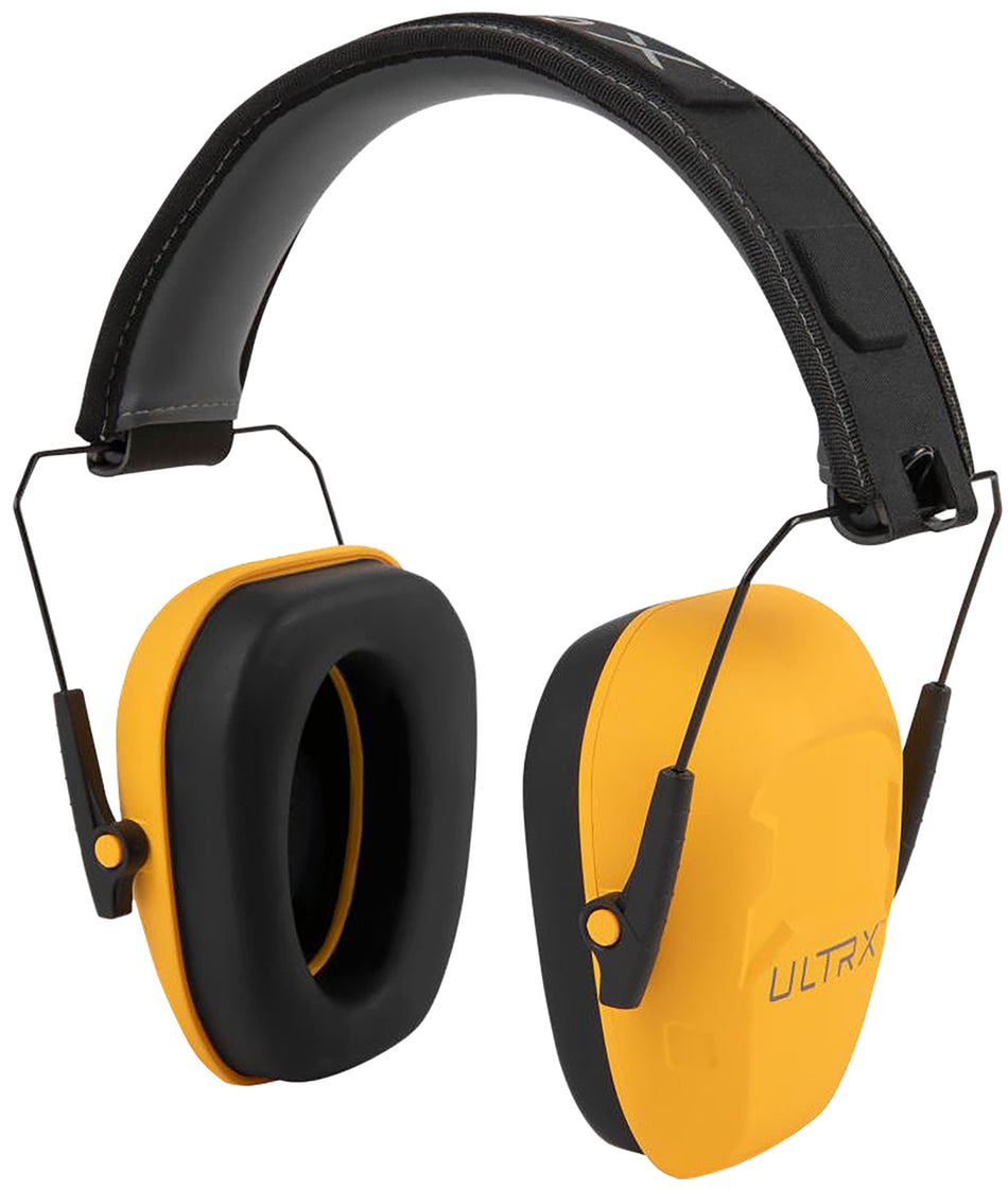 Allen ULTRX Shield Passive Earmuffs 23 dB NRR Yellow Slim Profile Adult