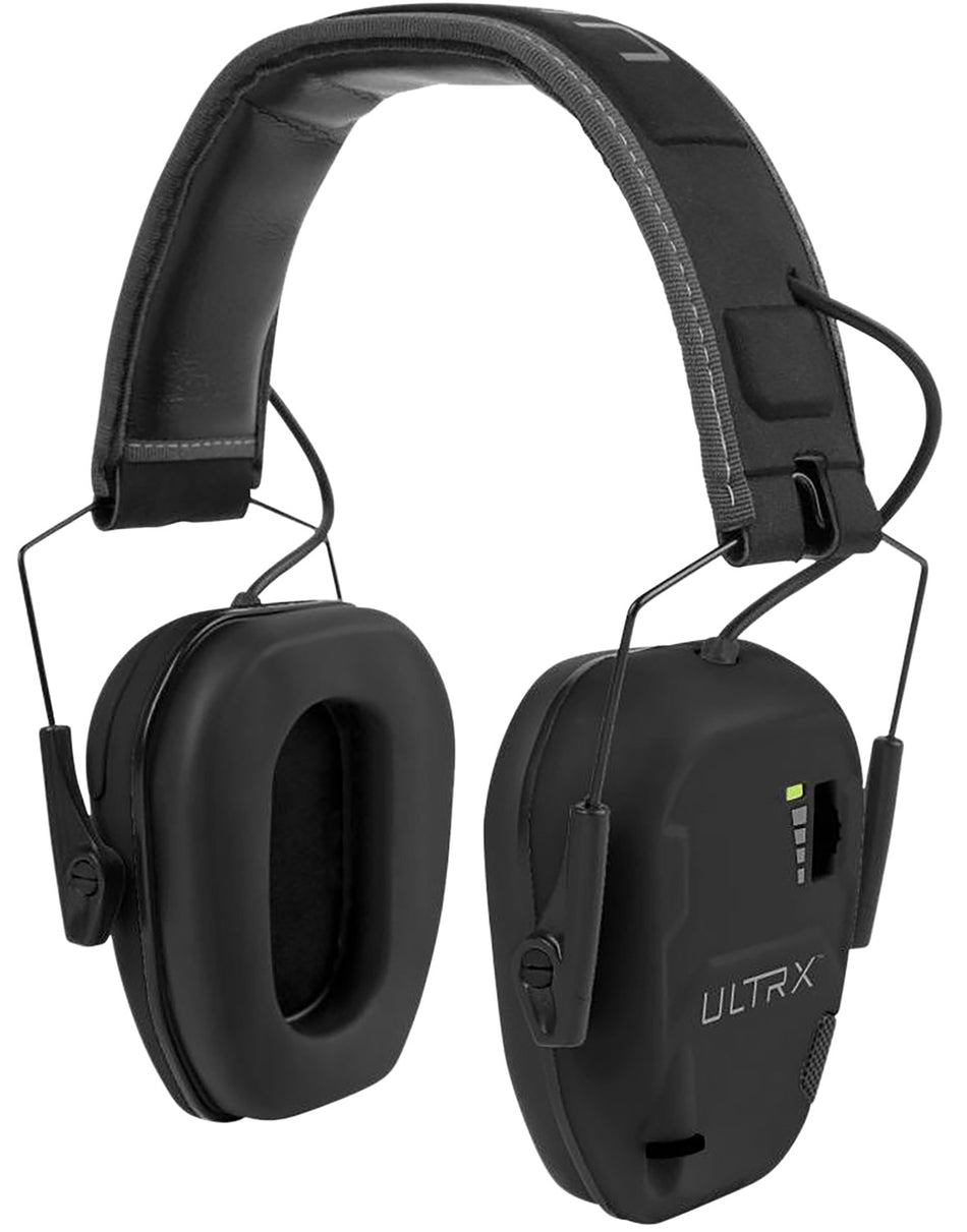 Allen ULTRX Bionic Electronic Earmuffs 22 dB NRR Midnight Gray Hearing Protection