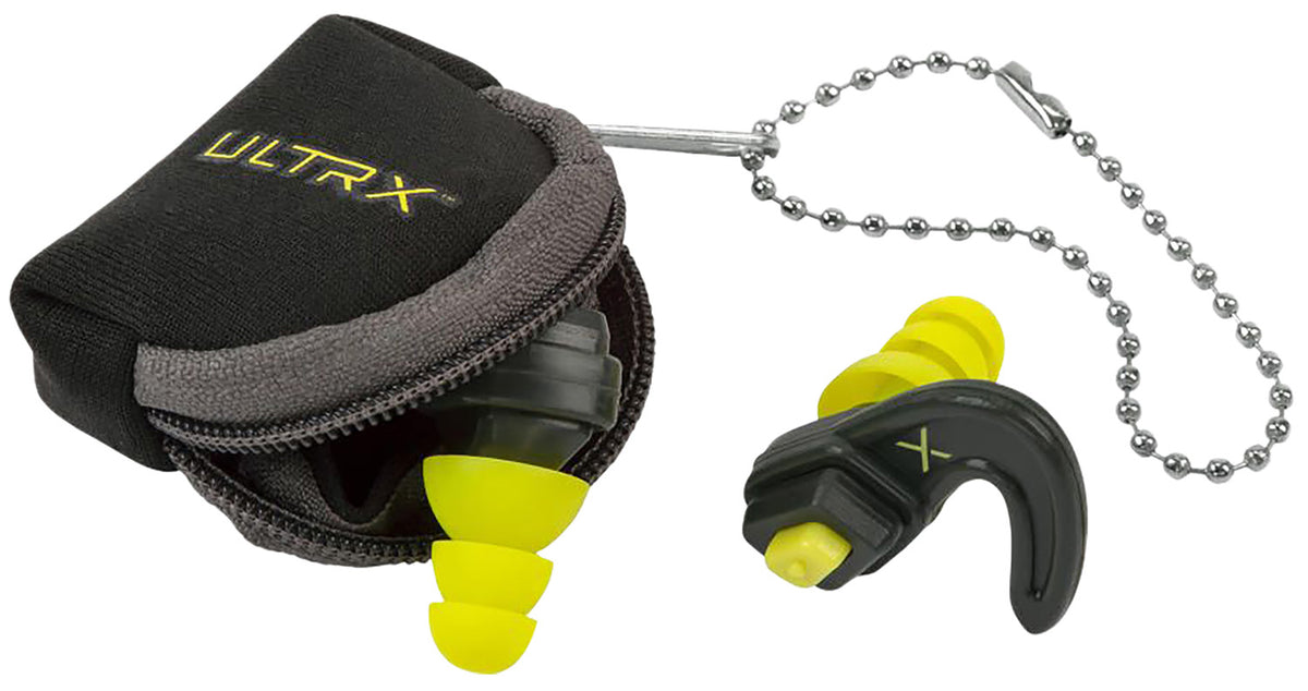 Allen ULTRX 4103 Shift Adjustable Protection Ear Plugs 12-25 dB Gray/Yellow
