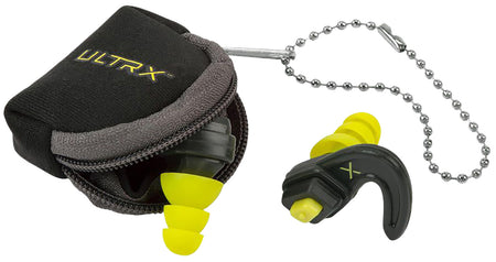 Allen ULTRX 4103 Shift Adjustable Protection Ear Plugs 12-25 dB Gray/Yellow