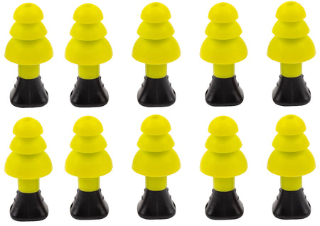 Allen ULTRX 4122 Silicone Ear Plugs 26 dB Yellow 5 Pair