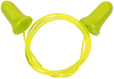 Allen ULTRX 4119 Tethered Tapered Foam Ear Plugs 32 dB Yellow/Lime Green 5 Pair