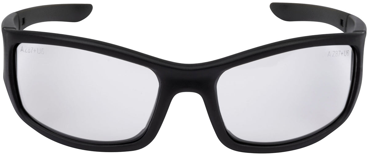 Allen Sync Safety Glasses Clear Lens Black Frame Anti-Fog Anti-Scratch