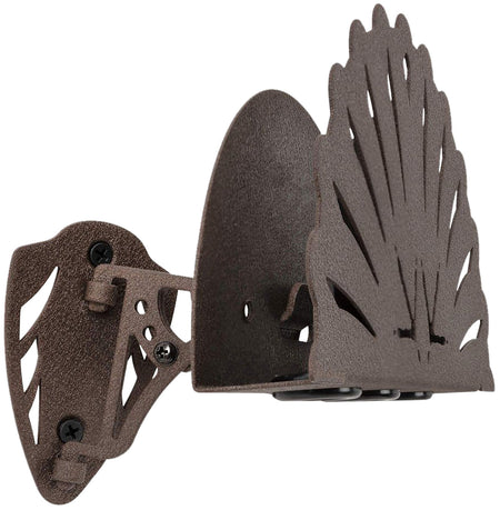 Allen 7238 EZ Mount Turkey Fan Display Wall Mount Brown Steel with Mounting Hardware