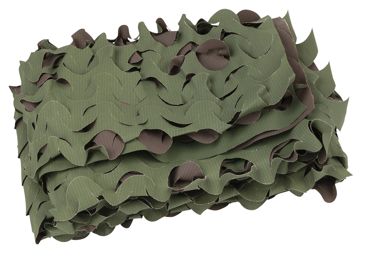 Vanish 25355 3D Die-Cut Reversible Camo Ripstop Material Olive/Brown 9.80" Long