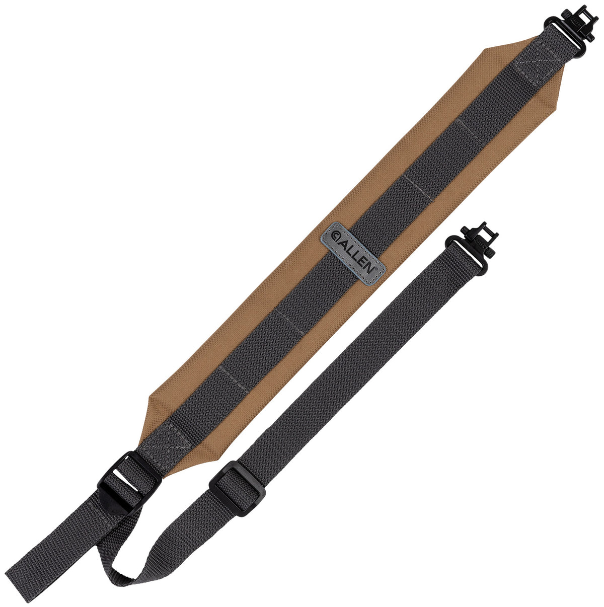Allen 8546 Durango Khaki/Gray Endura Rifle Sling Padded with Swivels