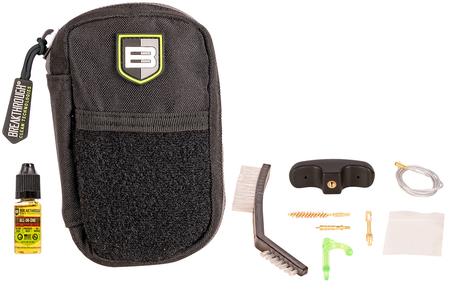 Breakthrough Clean Badge Series Pull-Thru Cleaning Kit 9mm