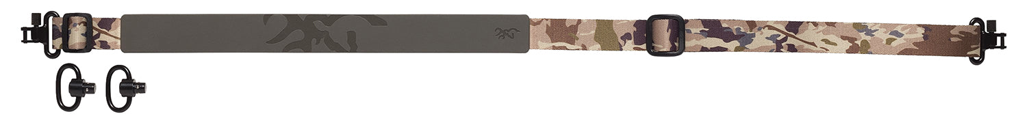 Browning 12235899 Warden Universal Sling Auric Nylon/Rubber Rifle/Shotgun with QD Swivels