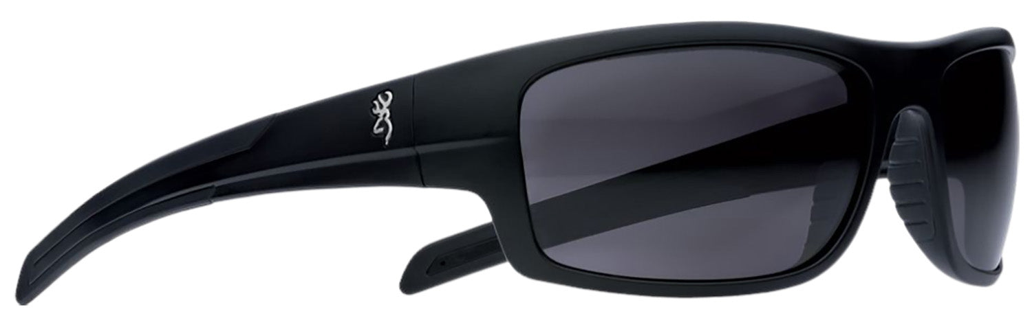 Browning 12799 Polarized Shooting Glasses - Clear Lens, Black Frame