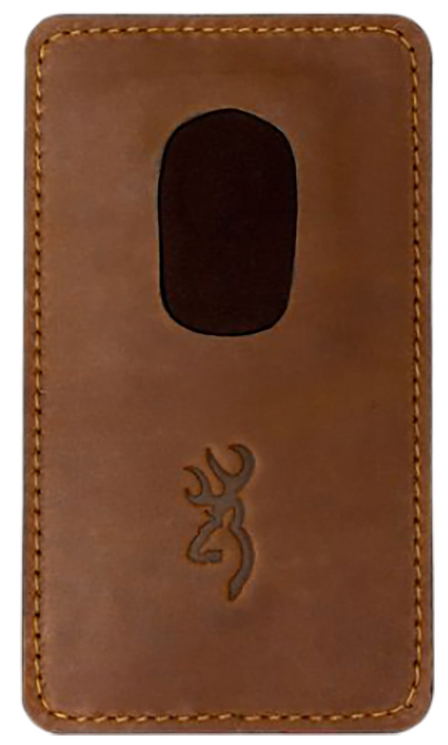Browning Barrel Rest XL Brown Leather Firearm Support