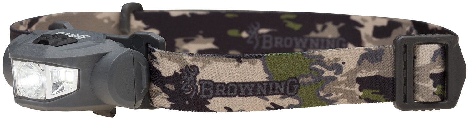 Browning 3713024 Range Headlamp Wide Angle Plus Dual Fuel Dark Gray LED