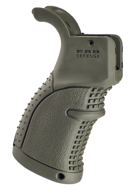 FAB Defense AG-43 Rubberized Pistol Grip for M16/M4/AR-15 Olive Drab Green Multi-Texture