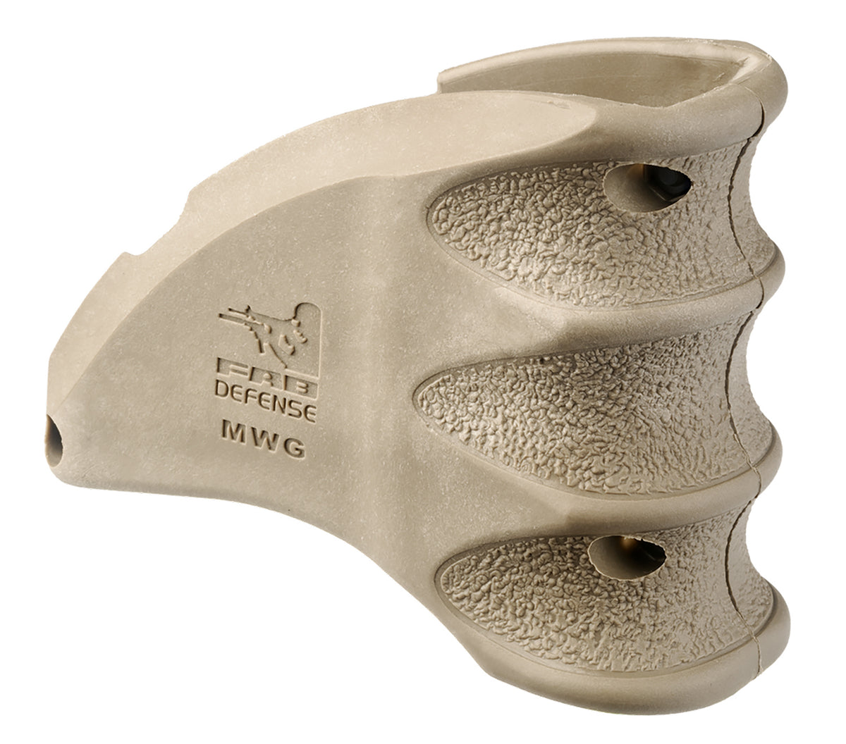 FAB Defense FXMWGT MWG Magazine Well Foregrip and Funnel for M16 Variants Flat Dark Earth Polymer