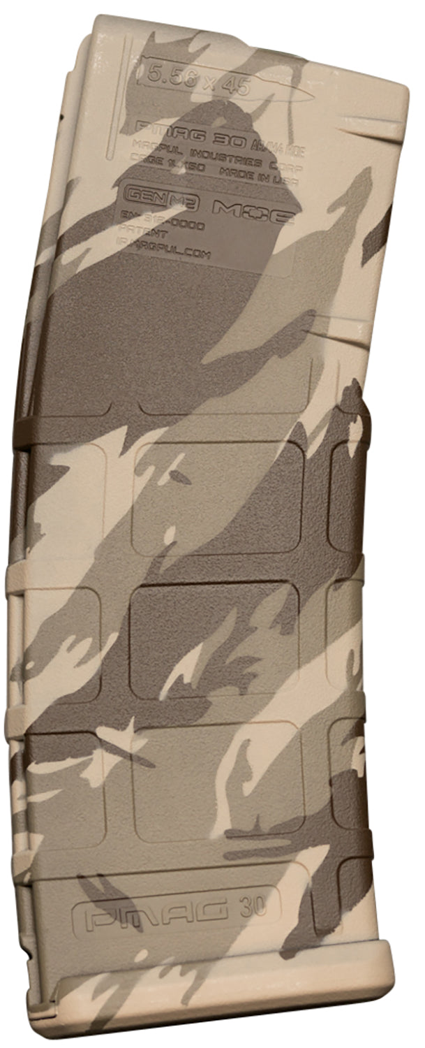 Weapon Works 228037 PMAG GEN M2 MOE 30rd 5.56x45mm NATO AR-15 Magazine Desert VTS Polymer