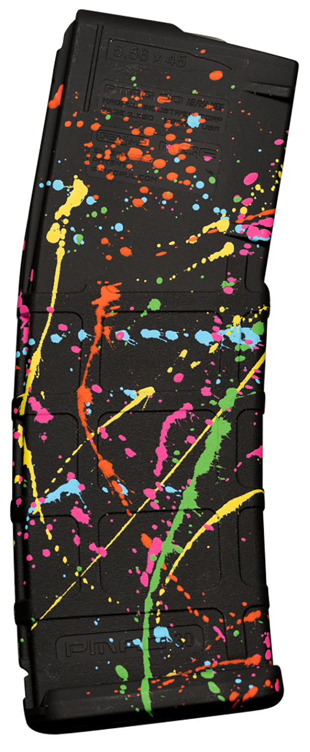 Weapon Works 228049 PMAG GEN M2 MOE 30rd 5.56x45mm NATO AR-15 Magazine Splatter Polymer